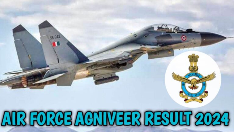 air force agniveer result 2024