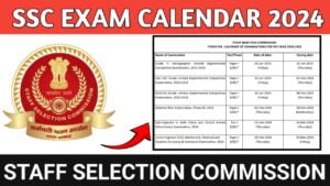 ssc exam calendar 2024