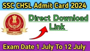 ssc chsl admit card 2024