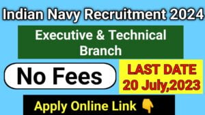 Indian Navy Recruitment 2024