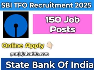 SBI Trade Finance Officer Recruitment 2025