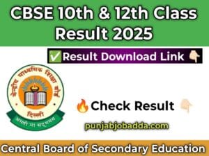 CBSE 10th Class Result 2025