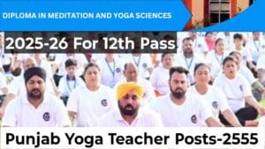 Punjab Yoga Trainer Recruitment 2025