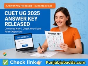 CUET UG 2025 Answer Key