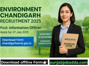Chandigarh Information Officer Recruitment 2025
