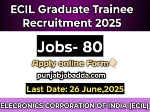 ECIL Graduate Engineer Trainee Online Form 2025