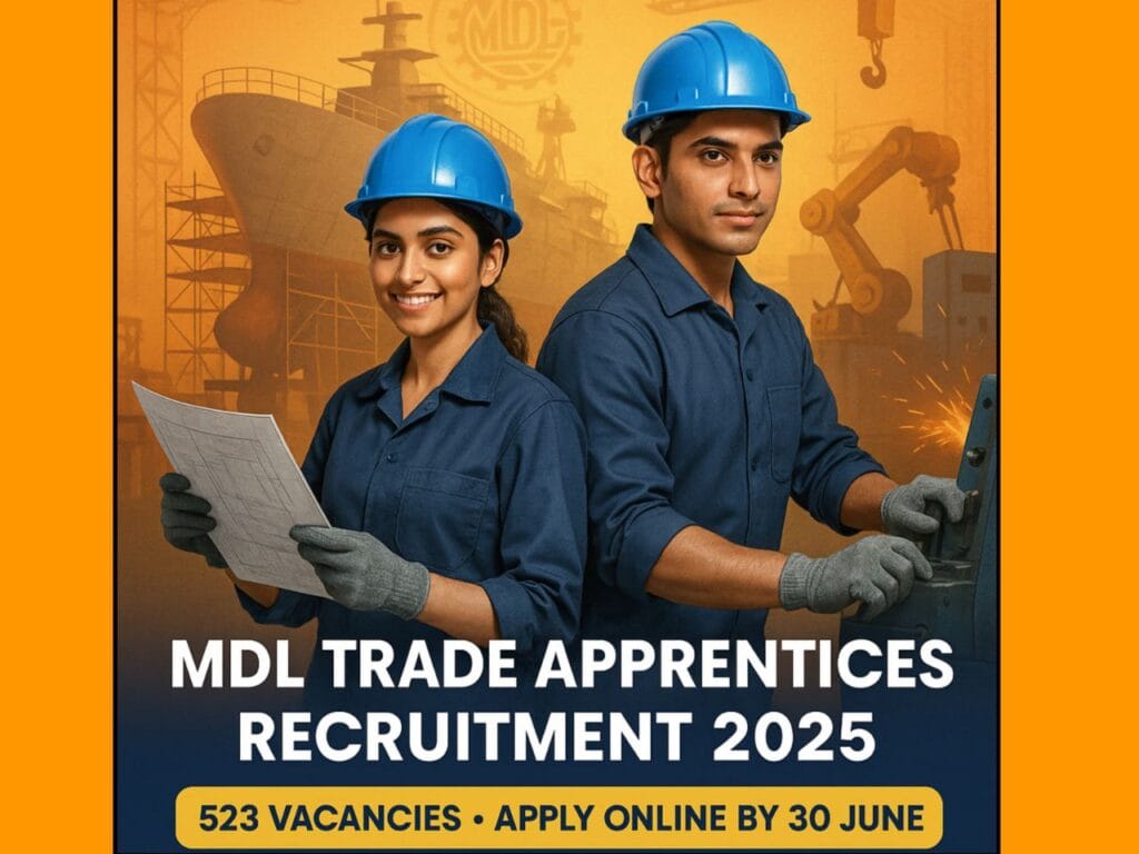 MDL Trade Apprentices Recruitment 2025 - punjabjobadda