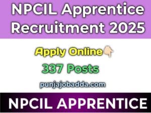 NPCIL Apprentice Recruitment 2025