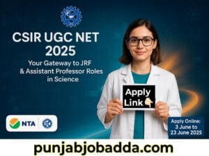 NTA CSIR UGC NET Online Form 2025