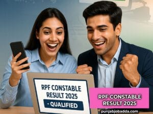 RPF Constable Exam Result 2025