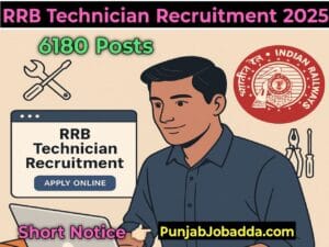 RRB Technician Recruitment 2025