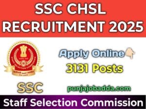 SSC CHSL Recruitment 2025