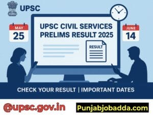 UPSC Civil Services Prelims Result