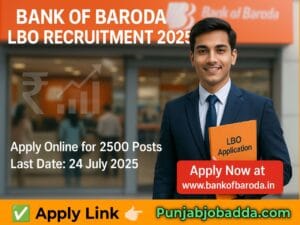 Bank of Baroda LBO Recruitment 2025