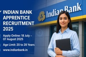 Indian Bank Apprentice Recruitment 2025