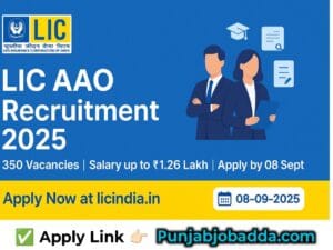 LIC AAO Recruitment 2025