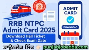 RRB NTPC Graduate CBT-02 Exam City Details 2025