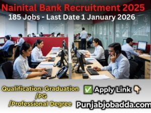 Nainital Bank Recruitment 2025