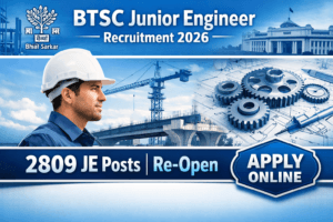 BTSC Junior Engineer Recruitment 2026