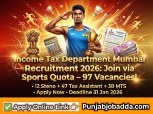 Income Tax Department Mumbai Recruitment 2026
