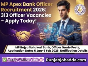 MP Apex Bank Officer Recruitment 2026