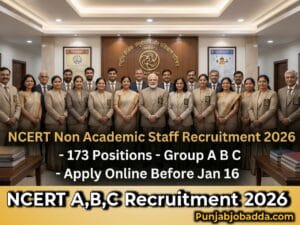 NCERT Non Academic Staff Recruitment 2026