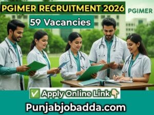 PGIMER Recruitment 2026