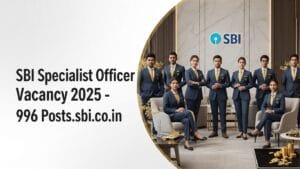 SBI Specialist Officer Recruitment 2025