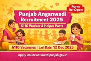Punjab Anganwadi Recruitment 2025