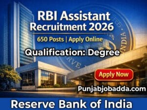 RBI Assistant Recruitment 2026