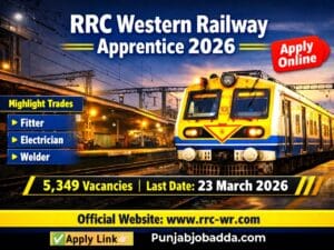 RRC Western Railway Apprentice Recruitment 2026