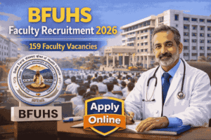 BFUHS Faculty Recruitment 2026